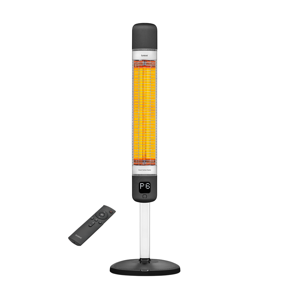 Radiant Electric Carbon Heater - all weather design for indoors or ...